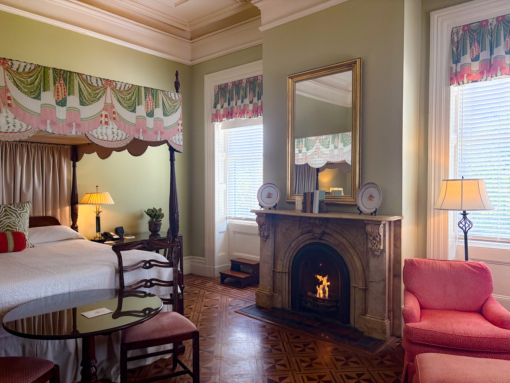 Fireplace at John Rutledge House InnÓ