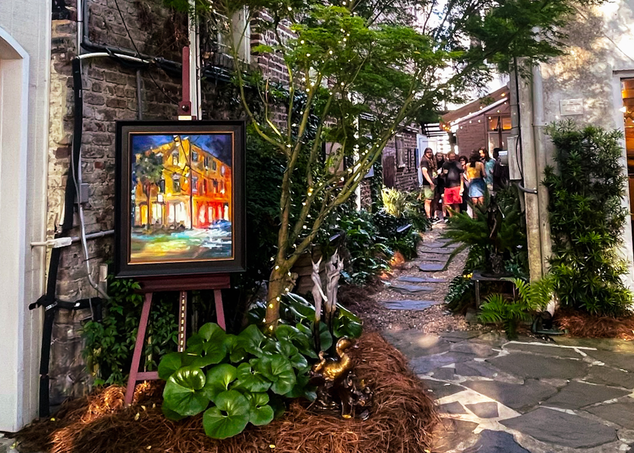 First Friday Artwalk in the French Quarter