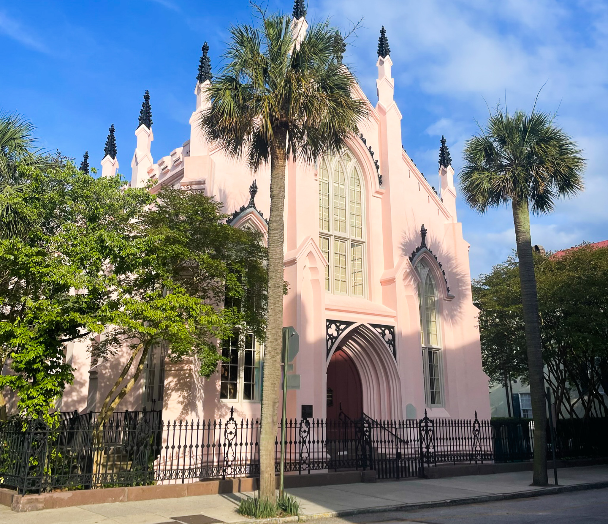 French Hugenot Church in the French Quarter in Charleston
