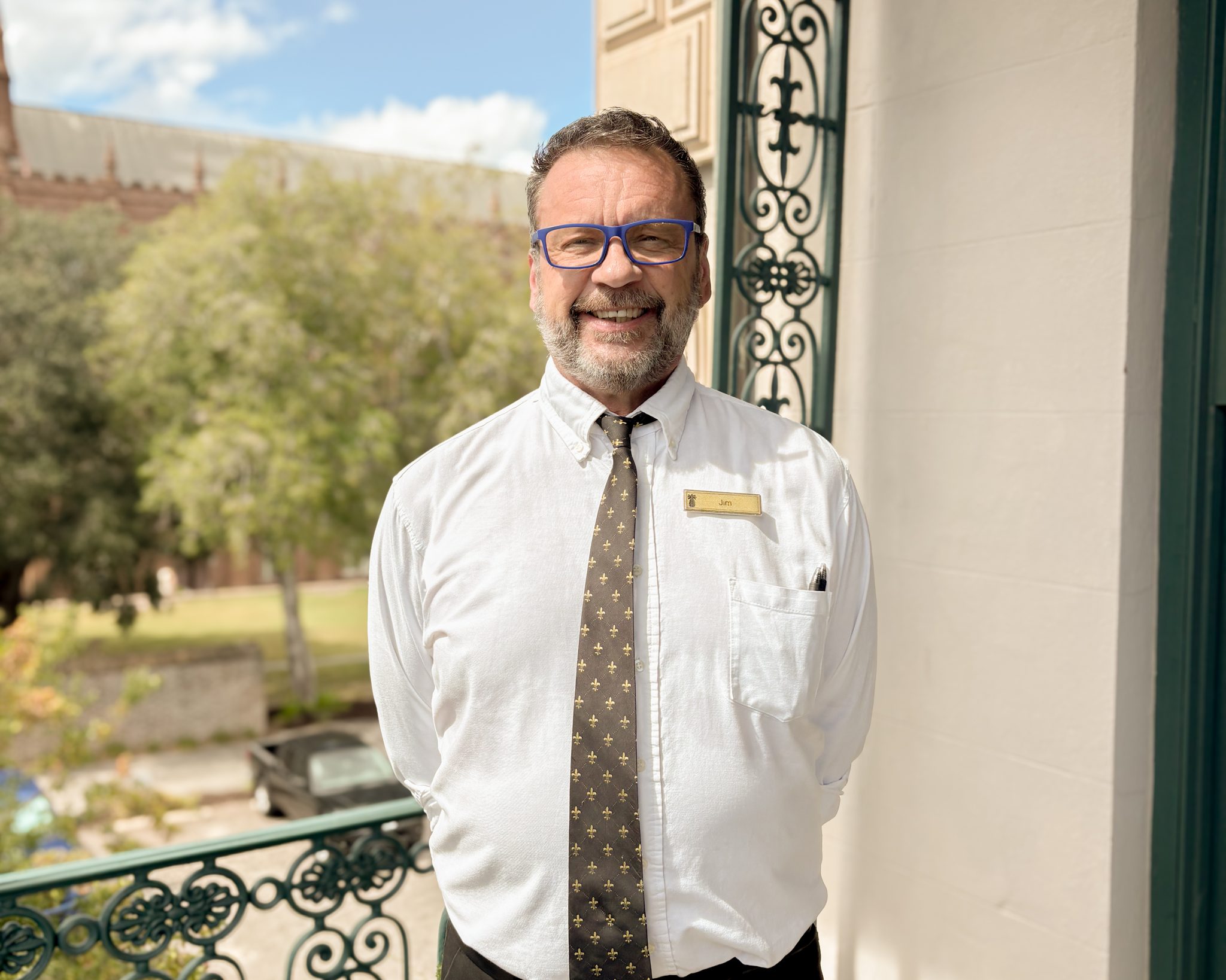 jim our concierge on the piazza